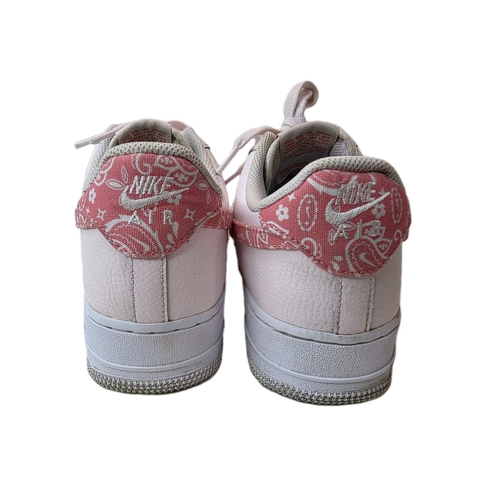 Nike Air Force 1 Low '07 Paisley Pack Pink US 11 FD1448-664 Tennis Shoe - Picture 8 of 10